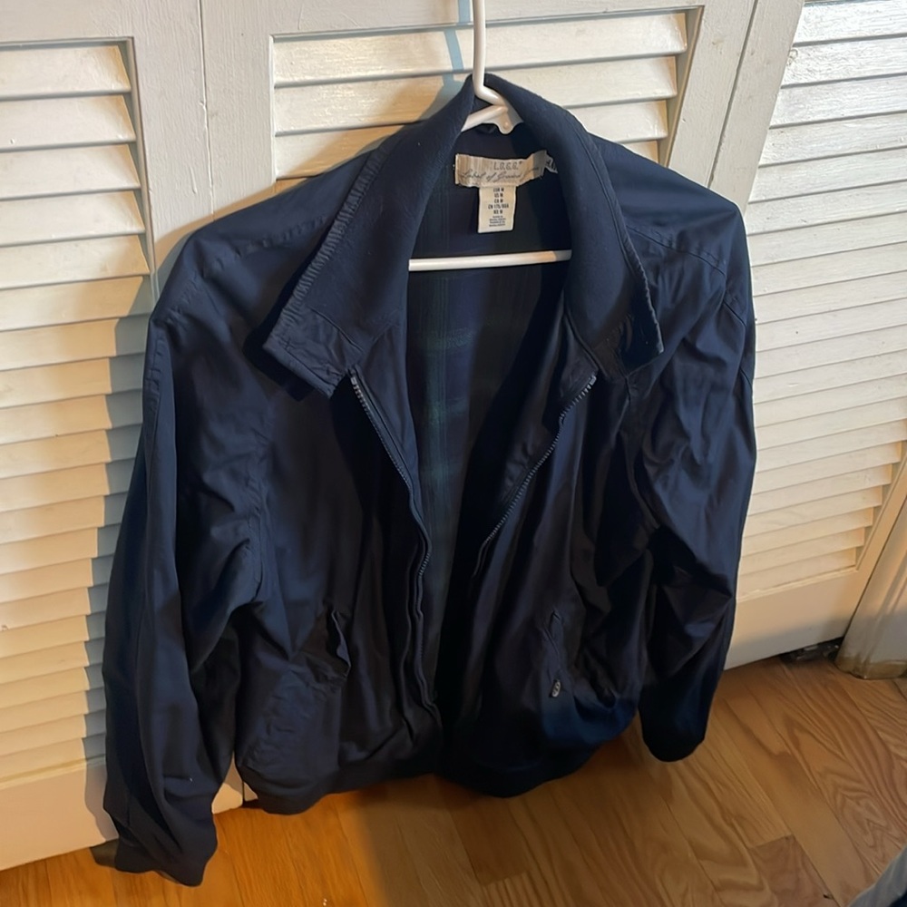 H&M Navy Harrington Jacket